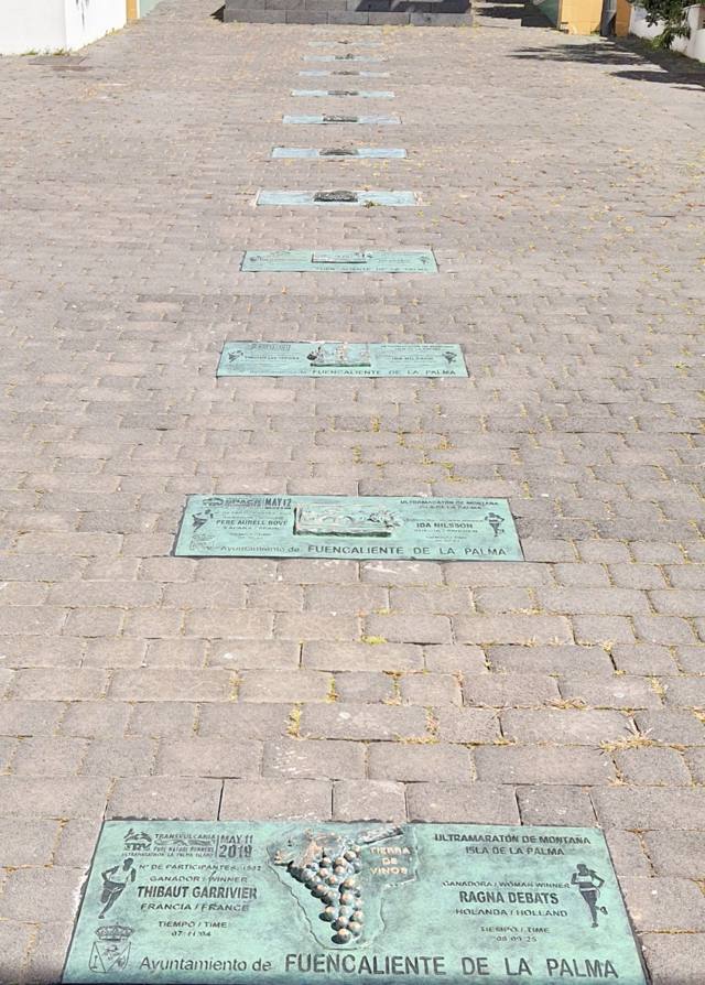 Paseo de la Fama de La Transvulcania