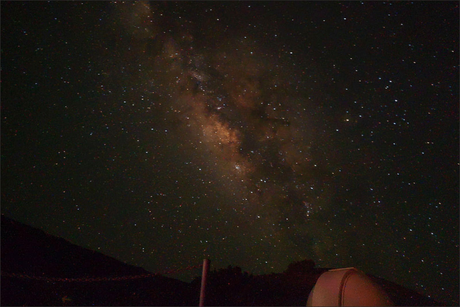 Mirador astronómico junto al Roque Teneguía