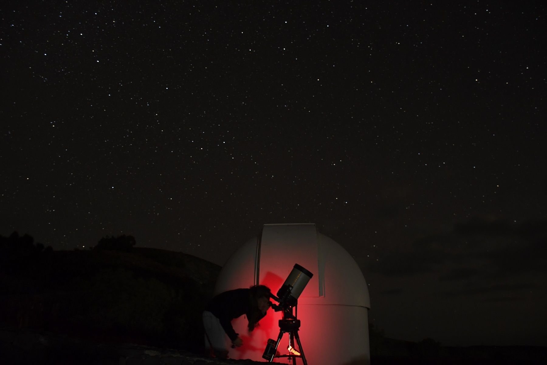 Cielo nocturno de Fuencaliente